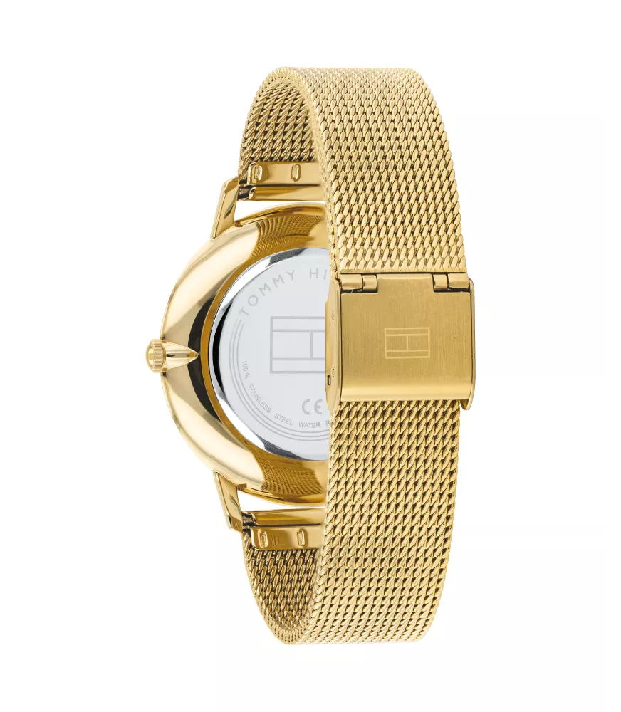 Reloj Tommy Hilfiger, maquinaria de cuarzo y 2 agujas.