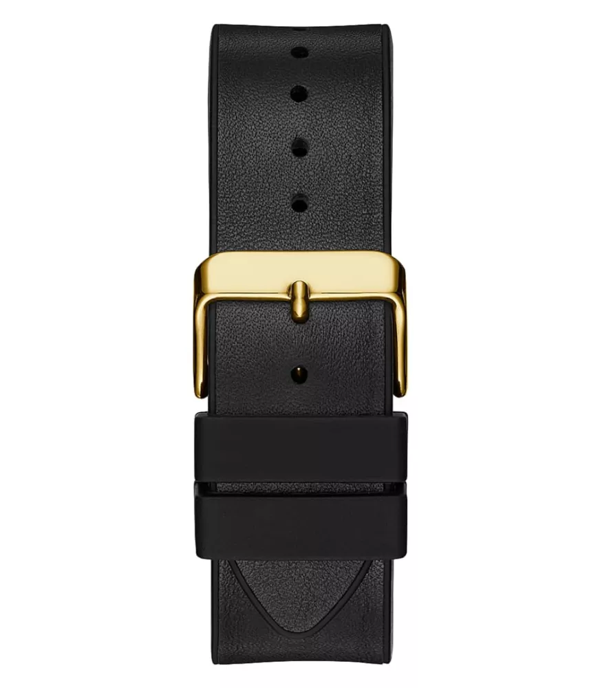 Cuarzo ,analógico, 3 agujas y multifunción . Con correa caucho y piel