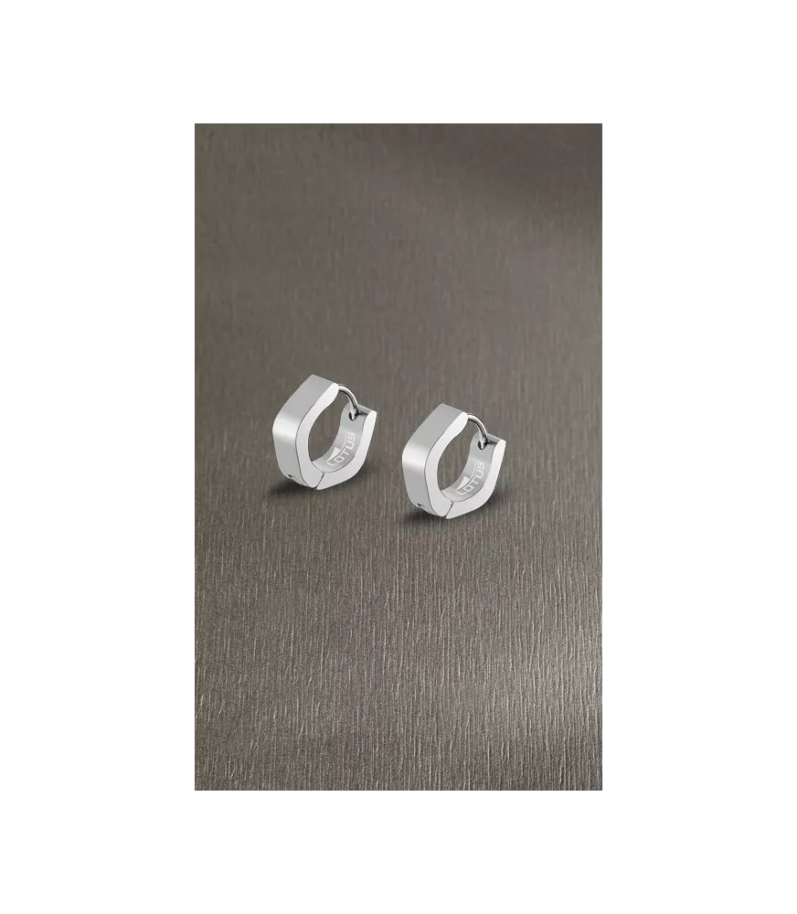 PENDIENTES LOTUS STYLE MEN'S EARRINGS LS2155/4/1, ACERO, HOMBRE