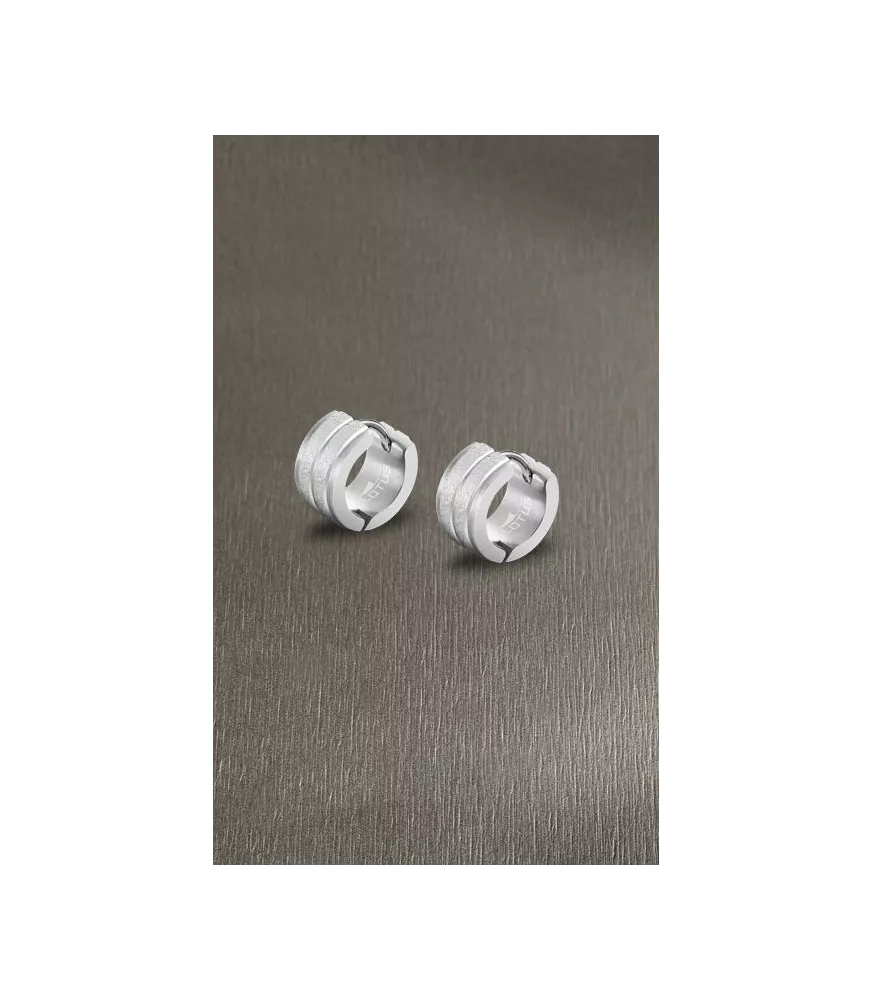 PENDIENTES LOTUS STYLE MEN'S EARRINGS LS2157/4/1, ACERO, HOMBRE