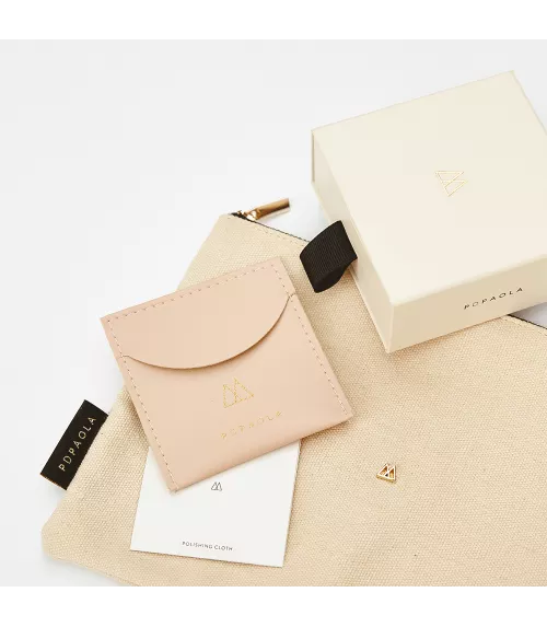 Pendientes Euphoria, P D Paola, en plata de ley con baño de oro de 18K.