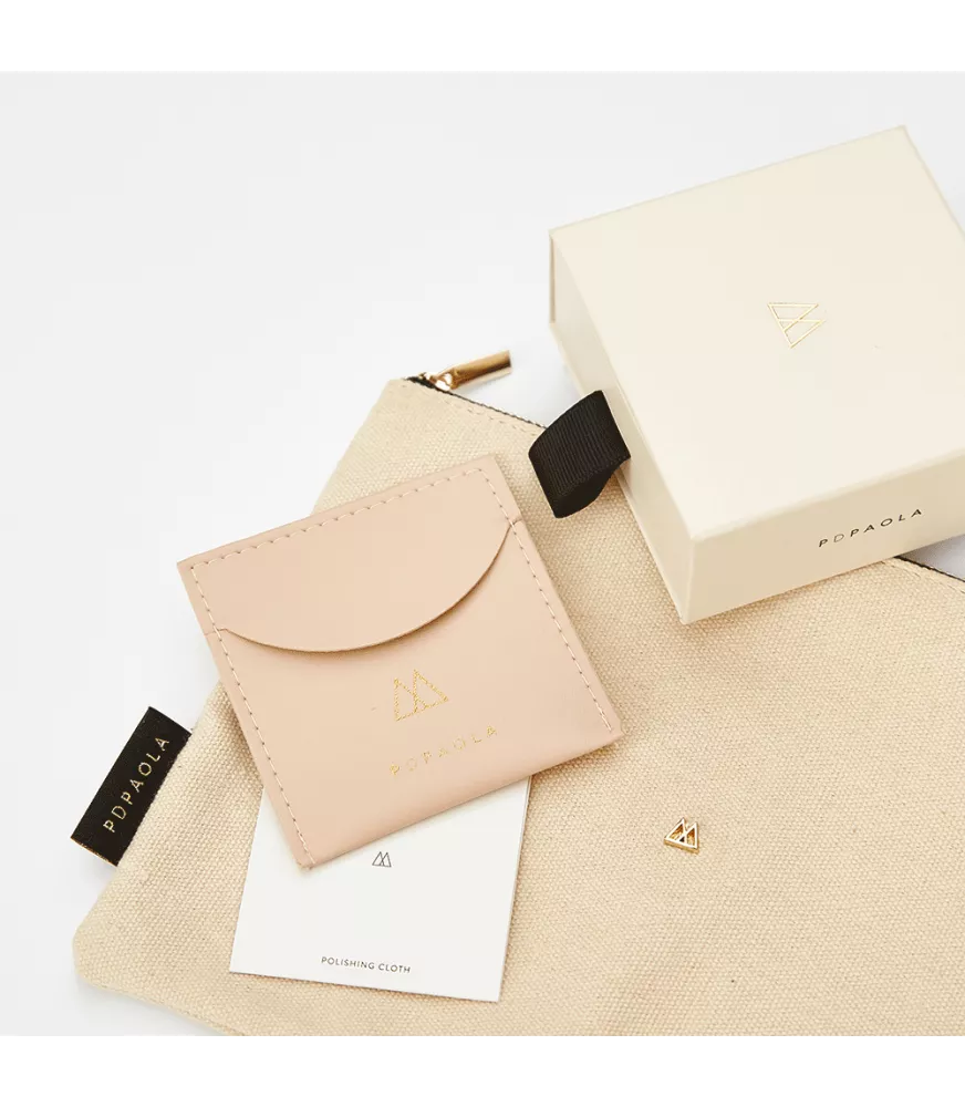 Pendientes Euphoria, P D Paola, en plata de ley con baño de oro de 18K.