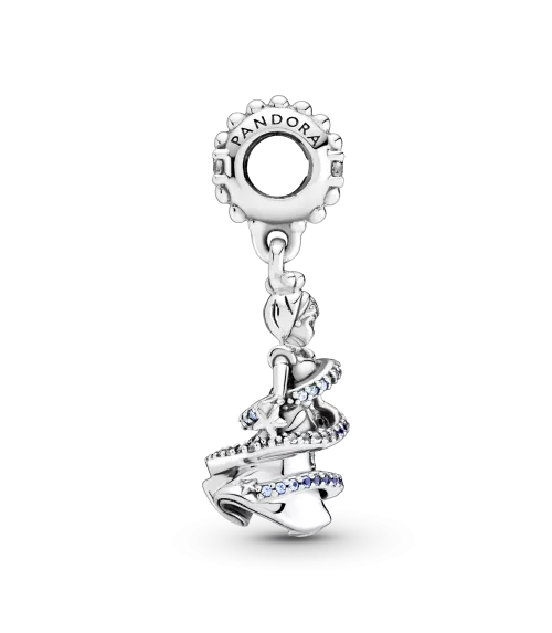 Charm Colgante en plata de ley Ratón Gus Cenicienta de Disney