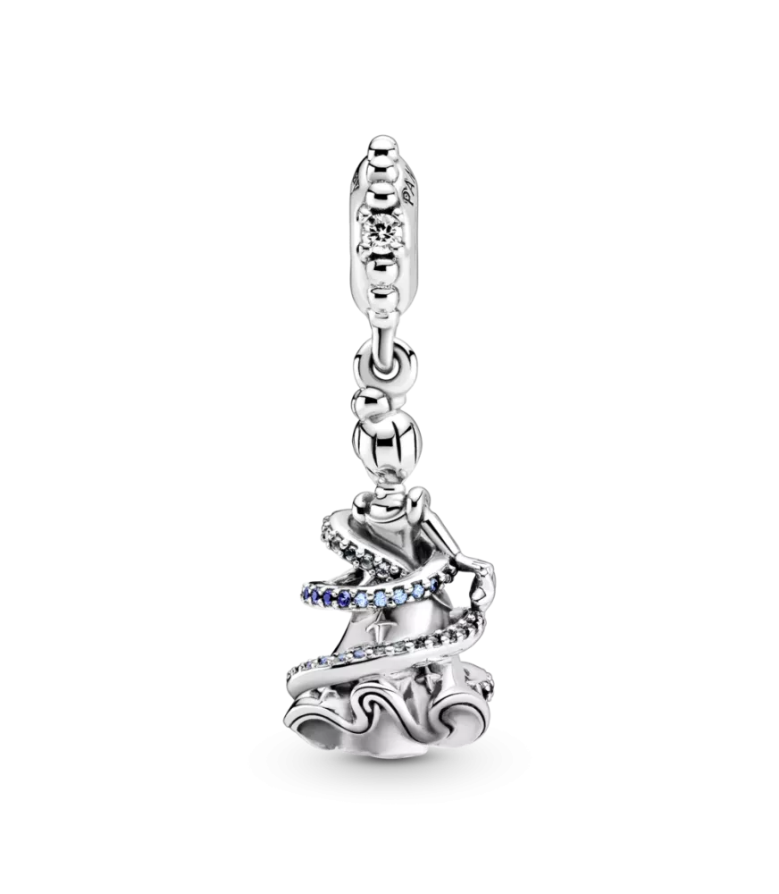 Charm Colgante en plata de ley Ratón Gus Cenicienta de Disney