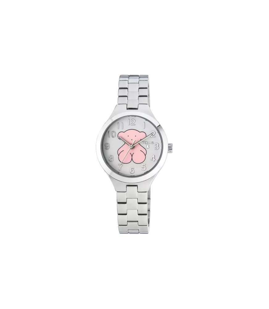 RELOJ TOUS MUFFIN EN ACERO PARA NIÑA 700350040