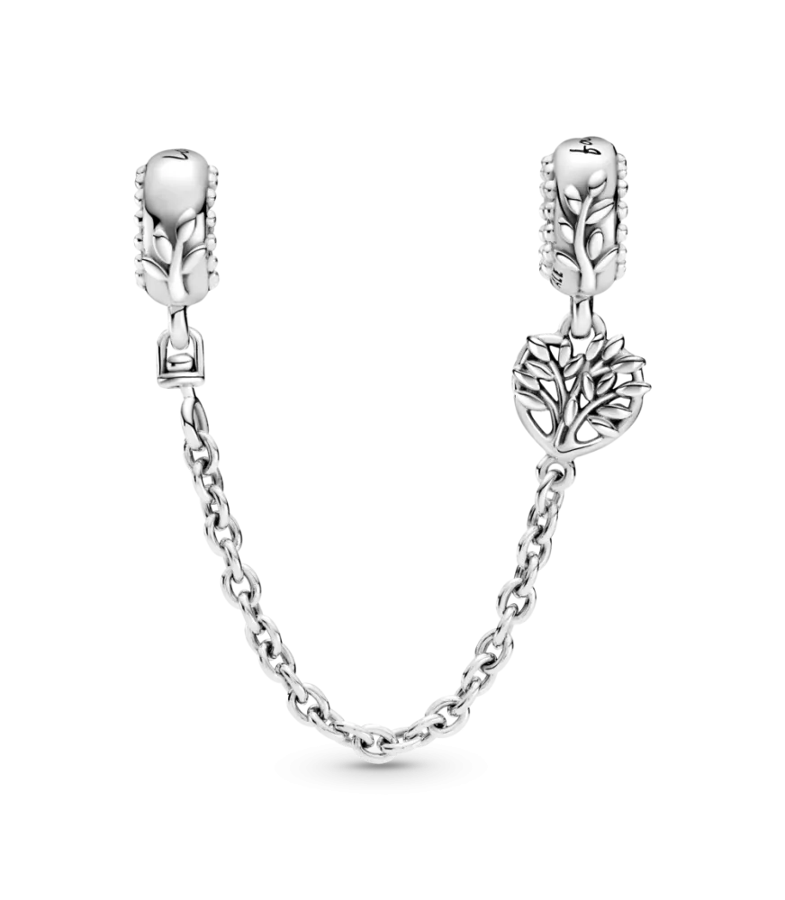 Cadena de Seguridad en plata de ley  Árbol Genealógico
REF. 799293C00-05