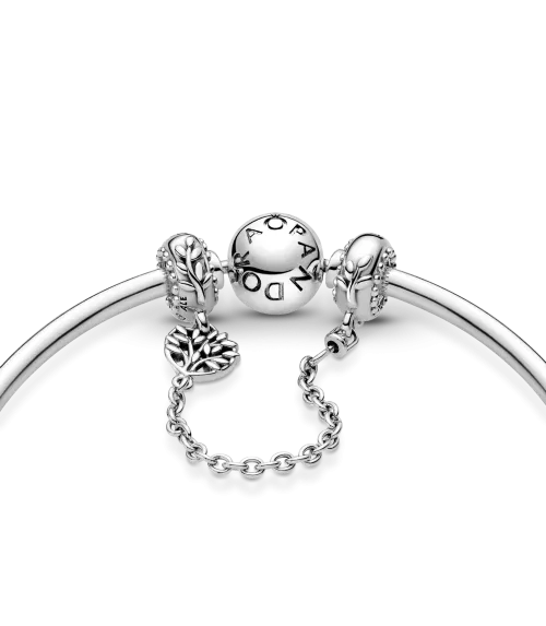 Cadena de Seguridad en plata de ley  Árbol Genealógico
REF. 799293C00-05