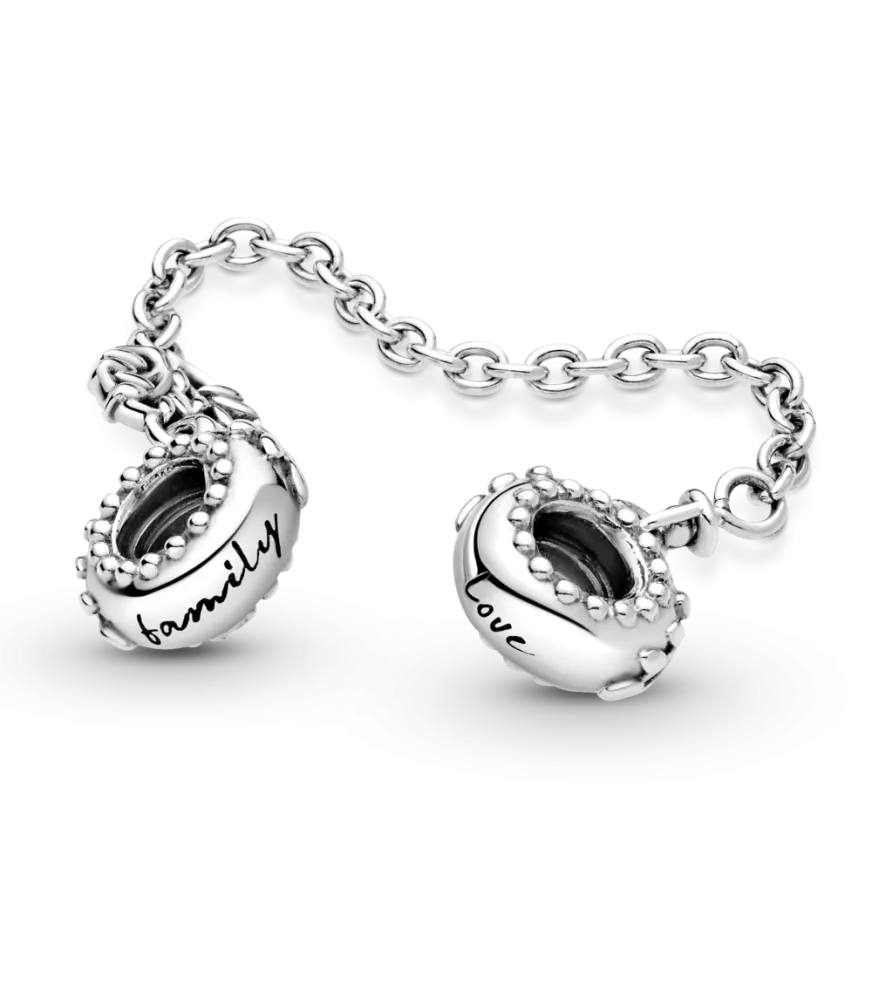 Cadena de Seguridad en plata de ley  Árbol Genealógico
REF. 799293C00-05