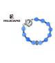 PULSERA PIEDRA NATURAL Y PLATA