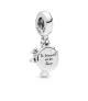 Charm colgante en plata de ley Avioneta
