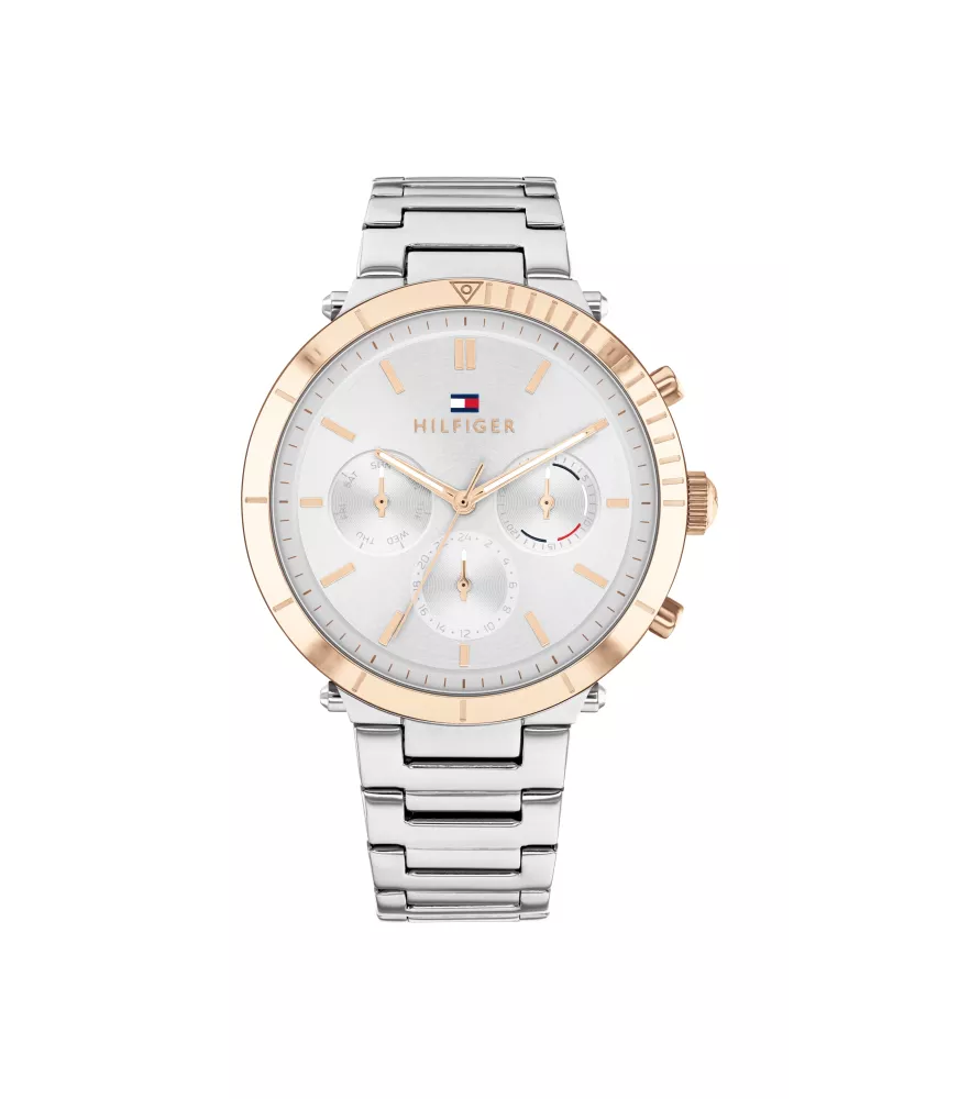 Reloj Tommy Hilfiger cuarzo ,analógico, 3 agujas y multifunción.