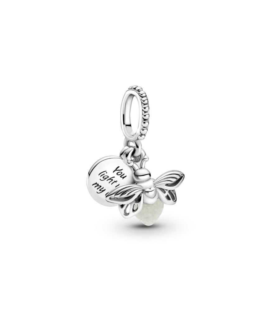 Charm colgante Luciérnaga Brillante 