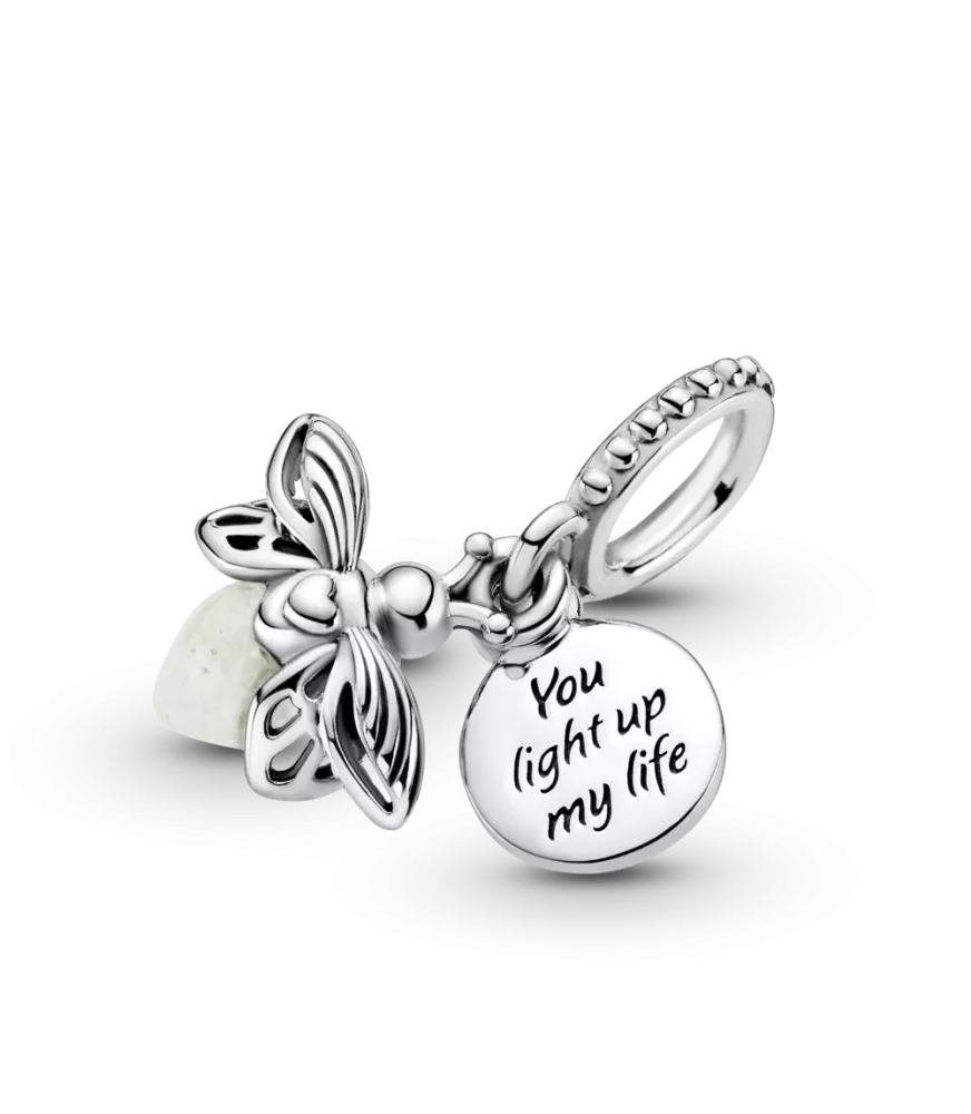 Charm colgante Luciérnaga Brillante 