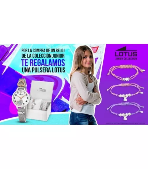 Reloj lotus 18269/1 para niña.