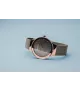 Reloj Bering mujer 12934-369 con brazalete de malla milanesa en gris.