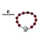 PULSERA PIEDRA NATURAL Y PLATA