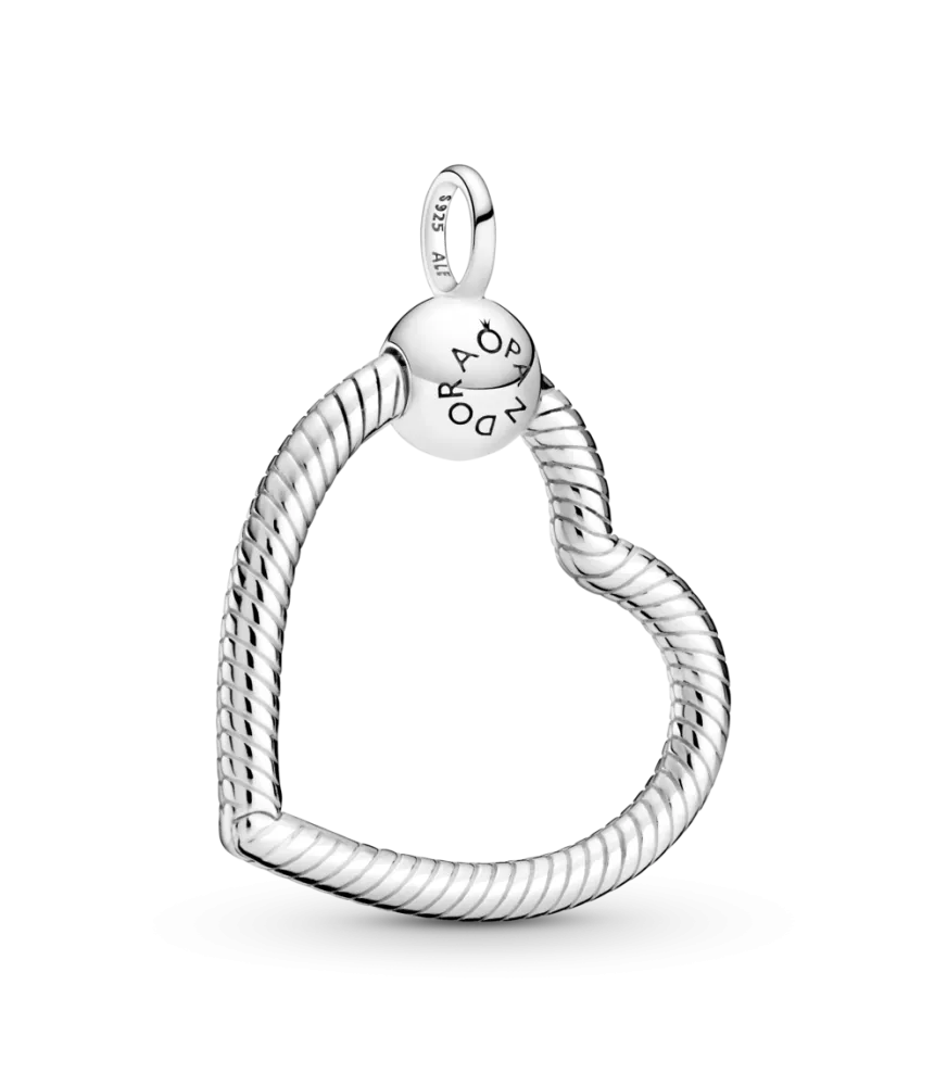 Colgante O Pandora Moments en Plata de Ley Corazón