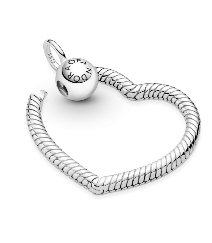 Colgante O Pandora Moments en Plata de Ley Corazón