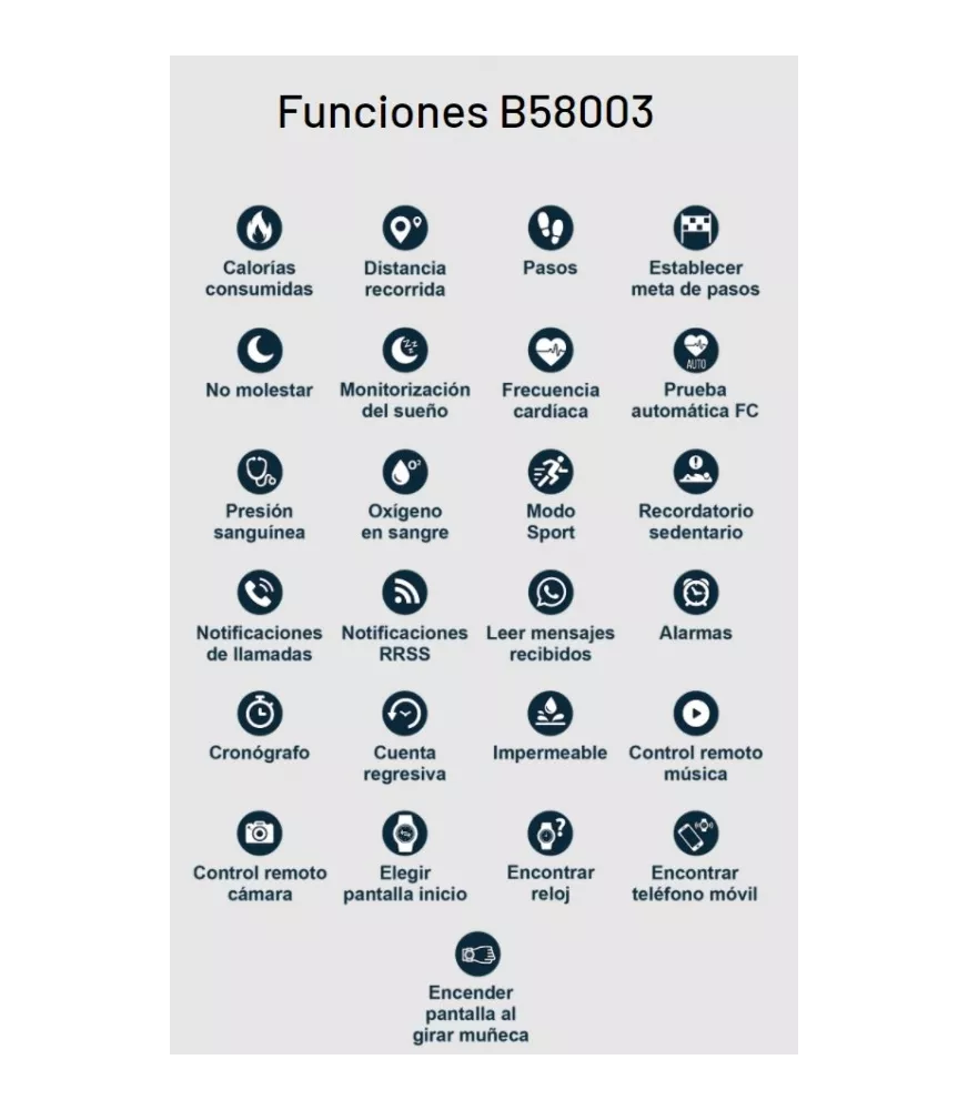 RELOJ MAREA SMART HOMBRE B58003/3