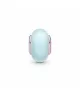 Charm en Pandora Rose Cristal de Murano Azul Mate