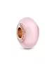 Charm en Pandora Rose Cristal de Murano Rosa Mate
